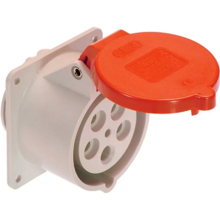as - Schwabe 60441 Anbaudose 400V / 32A, IP44 Gewerbe, Baustelle