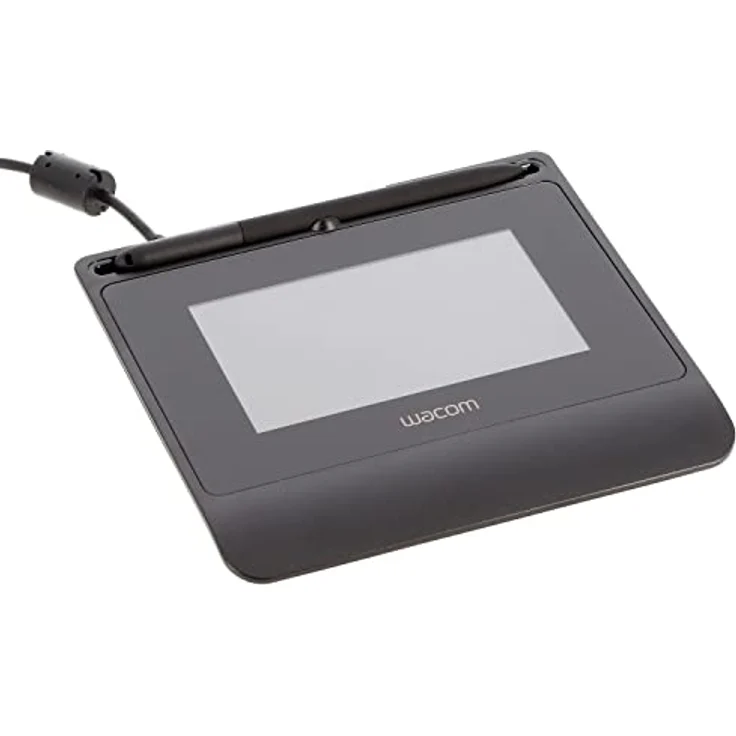 Wacom STU-540, Grafiktablett (5", 2540 lpi), robustes Unterschriften-Pad, Schwarz – Bild 4