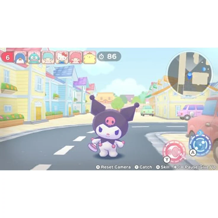 NIGHTHAWK GAMES Hello Kitty and Friends: Freeze Tag Party - Nintendo Switch, Actionspiel mit 35 Sanrio-Charakteren, lokalem und online Koop, über 70 Missionen – Bild 3