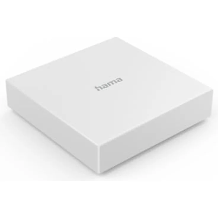 Hama Smart Home Hub (Matter, Zigbee, Thread, App-/Sprachsteuerung, weiß) – Bild 1