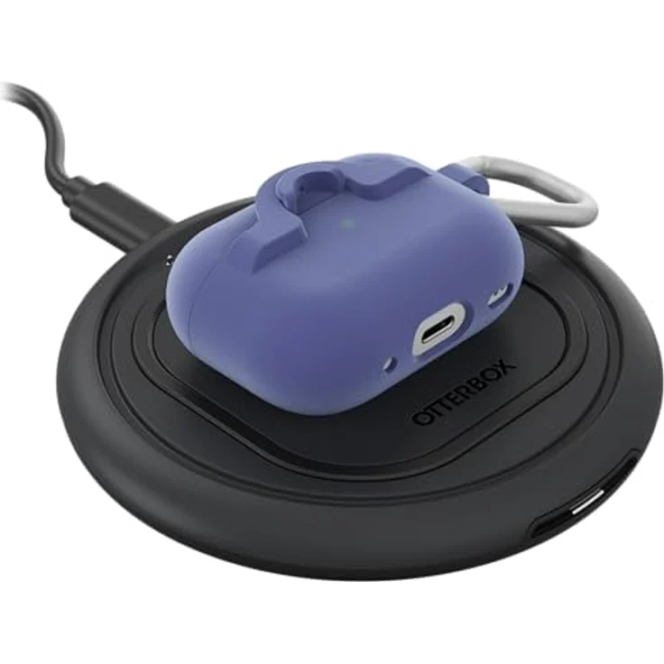 OtterBox Soft Touch Kopfhörer Hülle für AirPods Pro (1.gen / 2.gen) & AirPods Pro 2 - Dunkelviolett, stoßfeste, sturzsichere, ultraflache, Kratz- und Abriebfeste Schutzhülle – Bild 5