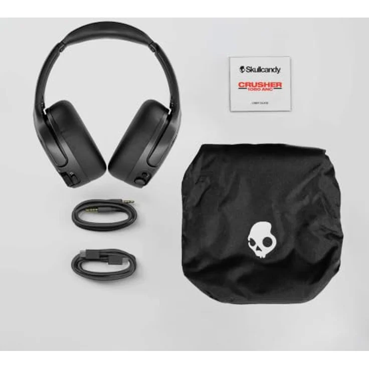 Skullcandy Crusher 1080 ANC, Over-Ear Kopfhörer mit Bose Sound, schwarz – Bild 11