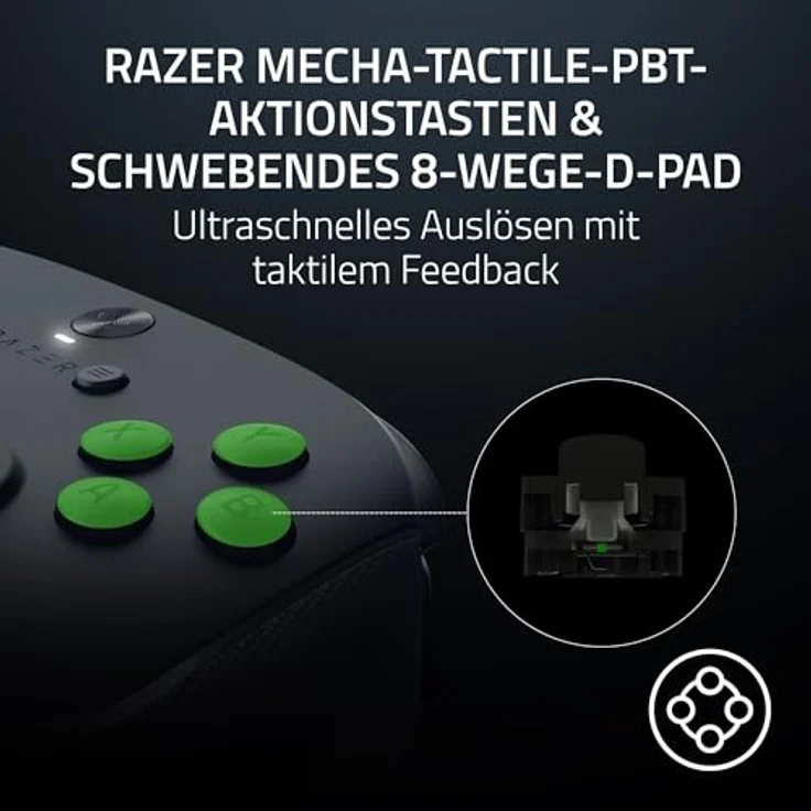 Razer Wolverine V3 Pro 8K, Kabelloser Gaming Controller mit 8000 Hz, Schwarz – Bild 8