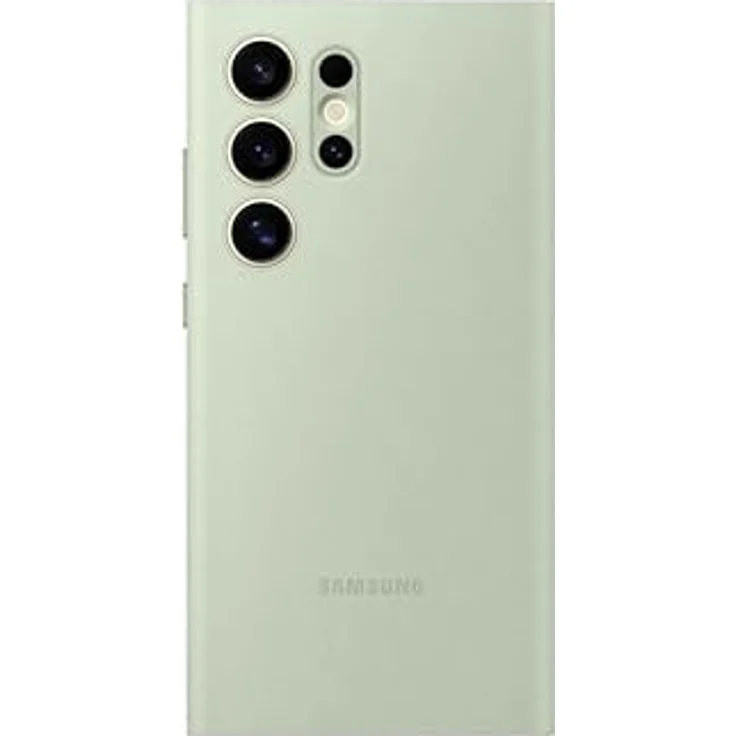Samsung Smart View Wallet Smartphone Case EF-ZS928 für Galaxy S24 Ultra, Handy-Hülle, Kartenfach, Sichtfenster, Light Green – Bild 2