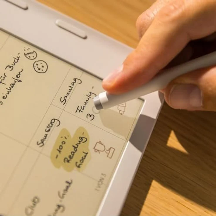 tolino Stylus, Eingabestift für tolino Geräte, präzise Steuerung, ergonomische Form, Weiss – Bild 5