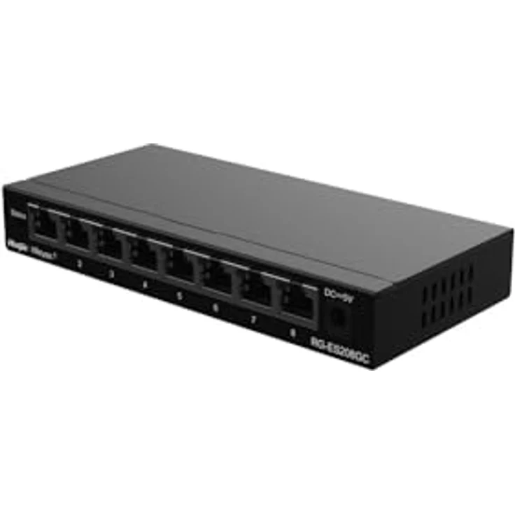 Reyee Ruijie Reyee 8-Port Gigabit Smart Managed Switch RG-ES208GC, Plug & Play – Bild 4