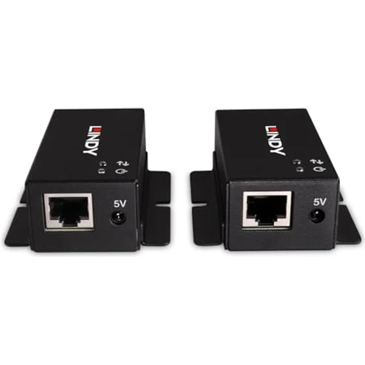 LINDY 43386 50m 2 Port USB 2.0 Cat.6 Extender, PowerLAN-Adapter mit ...