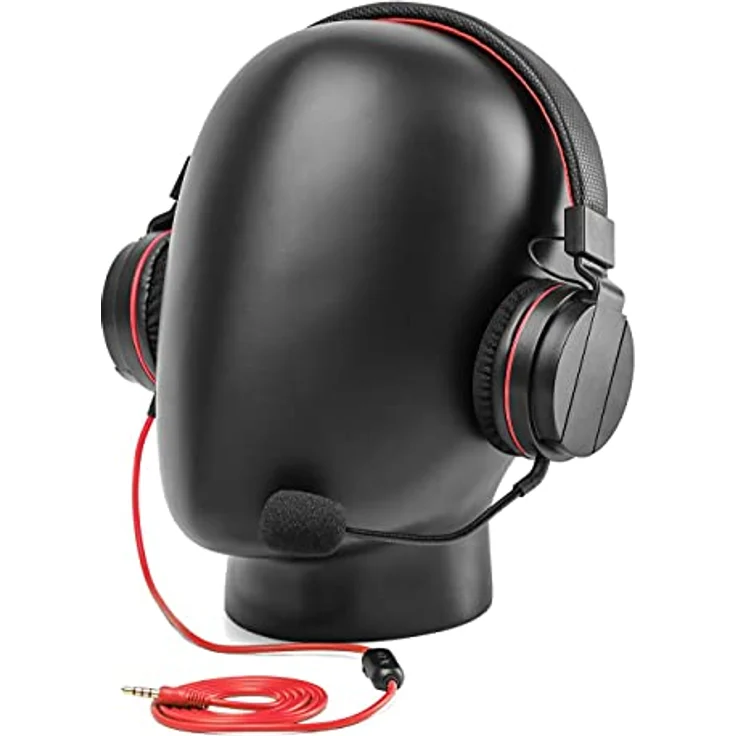 snakebyte Switch HEAD:SET S - Stereo Headset zur Verwendung mit Nintendo Switch - auch kompatibel mit anderen Geräten mit 3,5mm Audio Stecker für VOIP, Telefonkonferenz ,Video - bis zu 4,5m Kabel – Bild 4