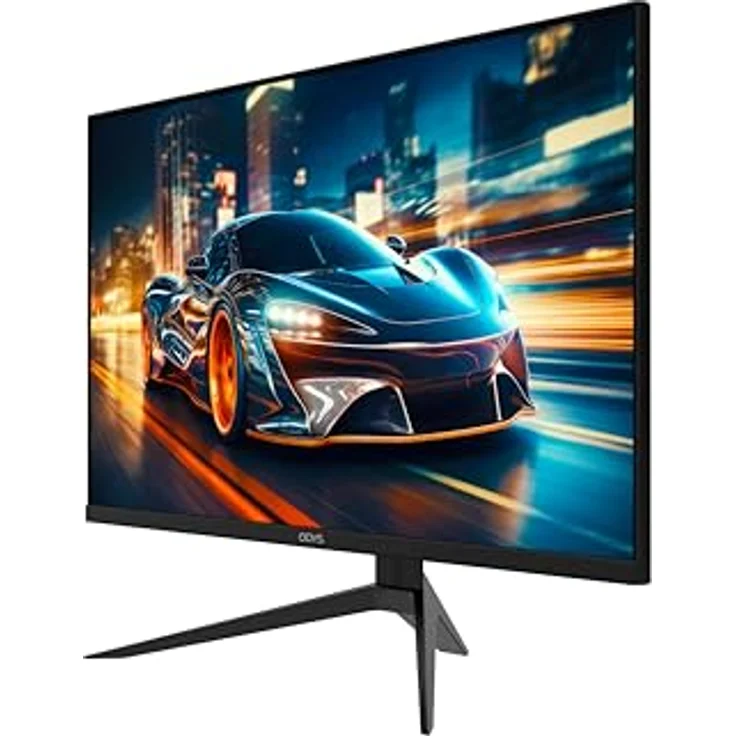 Odys i27-Q-180 - 27 Zoll Gaming Monitor (WQHD, 180 Hz, 1 ms Reaktionszeit, Fast IPS Panel, FreeSync, HDMI, Display Port, 3,5mm Kopfhöreranschluss) in Schwarz – Bild 2