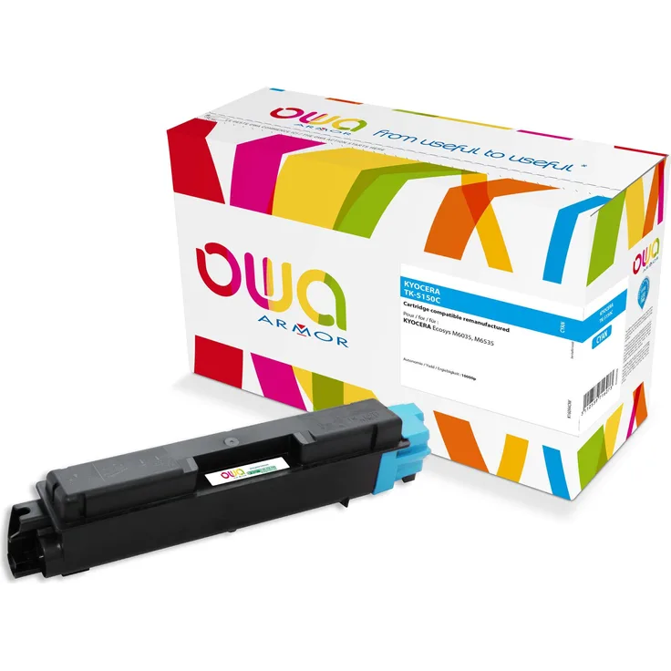 Armor OWA K16094OW, Toner für Kyocera Ecosys, 10.000 Seiten, Cyan, 1 Stück