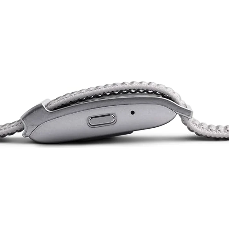 Nilox NXSWONAIRSL, Activity-Armband aus Silikon, verstellbar, mit Bluetooth, silberfarben – Bild 5