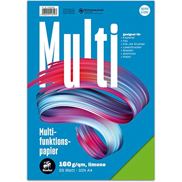 Kopierpapier A4 160g 25BL limone (734051699) – Bild 2
