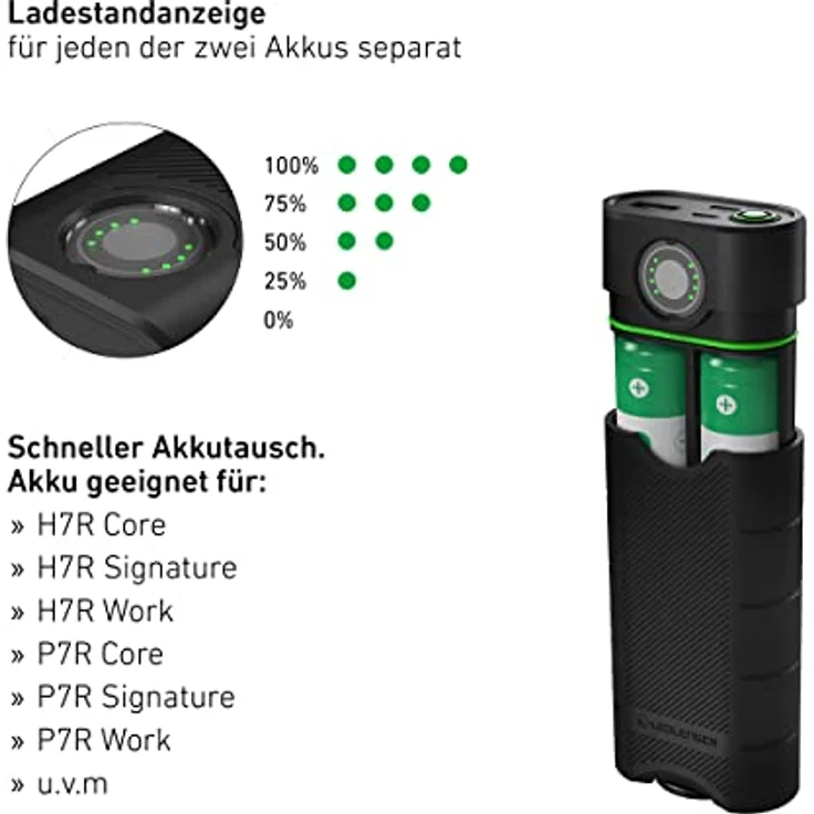 Ledlenser Powerbank Flex5 Powerbank (Akku) - schwarz - 4500 mAh – Bild 6