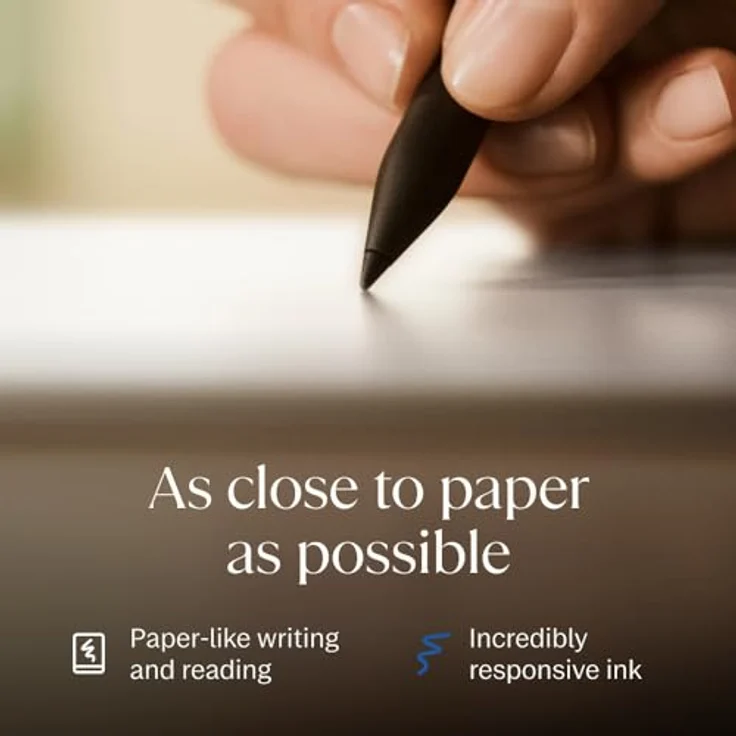Remarkable reMarkable Papier Pro Bundle – Folio Case aus Mosaic Weave | 11,8 Zoll Farbdisplay und Leselicht | mit Marker Plus Pen – Bild 4