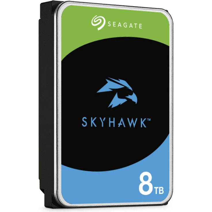 Seagate SKYHAWK 8000GB 3.5" HDD SATA 5400RPM mit 256MB Cache für Überwachungsserver, OEM