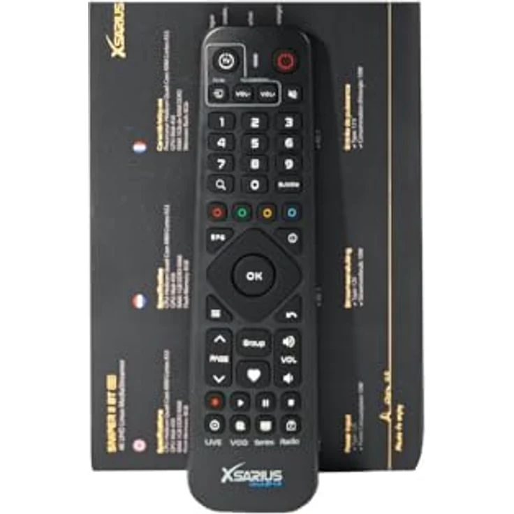 Xsarius Sniper 2 Bluetooth 4K - UHD Linux Mediastreamer, Unterhaltungserlebnis mit schnellem Start in 15 Sekunden, blau – Bild 5