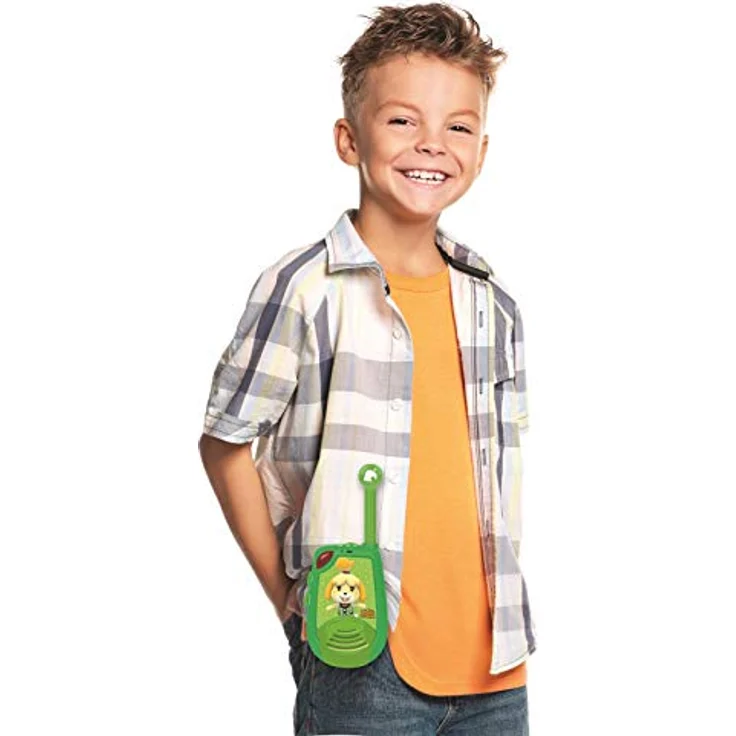 Lexibook Walkie-Talkie Animal Crossing, grün, Reichweite 2 km, mit Morse-Funktion, lautstärkeregelung, 6 AAA-Batterien erforderlich – Bild 4