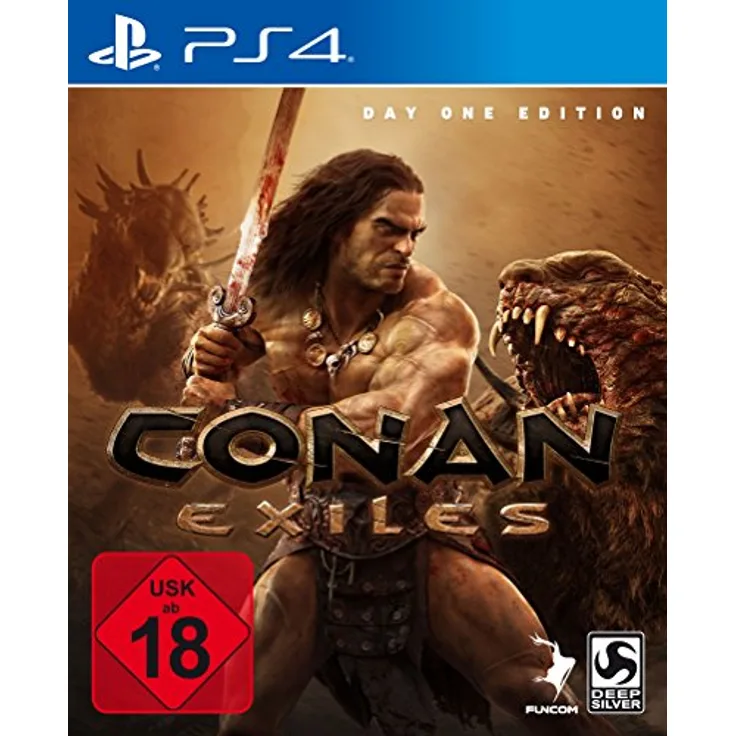 Deep Silver Conan Exiles Day One Edition [PlayStation 4], basierend auf der bekannten Lizenz von "Conan der Barbar"
