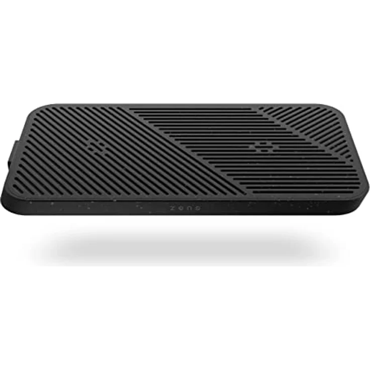 ZENS Modular Series - 2x15W Dual Wireless Charger Basisstation (Apple & Samsung Fast Charging, Qi-Zertifiziert, 65W Netzteil mit 1,5m Kabel inklusive) – Bild 2
