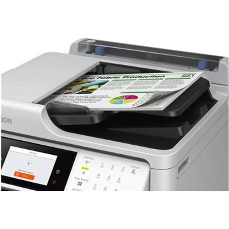 Epson WorkForce Pro WF-M5899DWF, Business-Tintenstrahler mit automatischem Duplexdruck, grau – Bild 1