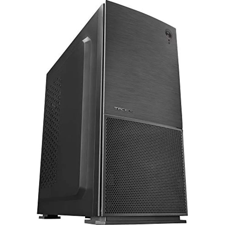 Mars Gaming Tacens Imperator II, ATX-Halbtower-Gehäuse mit 1x 120mm Lüfter und hervorragender Luftzirkulation, Schwarz – Bild 1