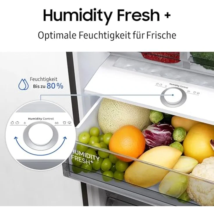 Samsung RB38C607AB1/EF, Kühl-/Gefrierkombination, 387 L Schwarz – Bild 5