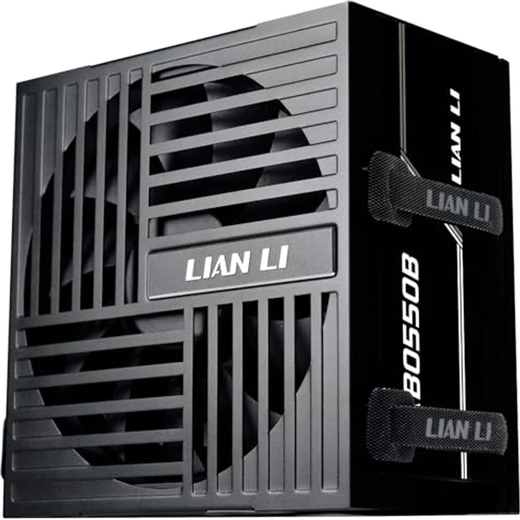 Lian Li RB Series 80 PLUS Bronze Netzteil, teilmodular, ATX 3.1 - 550 Watt, schwarz mit integriertem 135-mm-HDB-Lüfter und PCIe 5.1-Kompatibilität – Bild 1