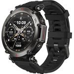 Amazfit T-Rex Ultra Outdoor Smartwatch, Dual-Band GPS, Routen-Import & 6 Navigation, Freitauch-Unterstützung & 10 ATM Wasserdichtigkeit, -30℃ Ultra-Tieftemperatur-Betrieb in Militärqualität