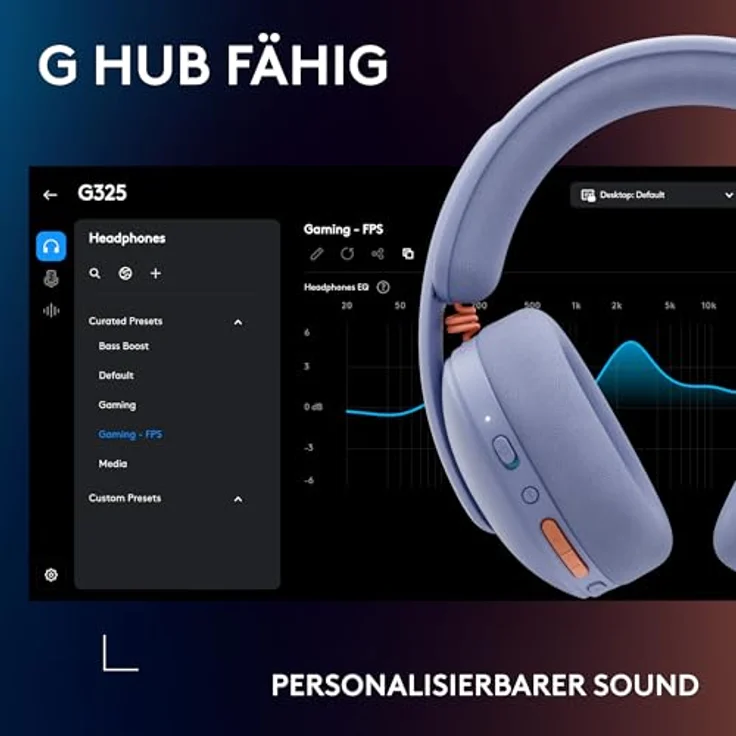 Logitech G325 (Kabelgebunden), Gaming Headset – Bild 10