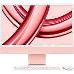 Apple iMac 24" (2023), Apple M3 8-Core CPU, 10-Core GPU, 8 GB RAM, 256 GB SSD, Rosé