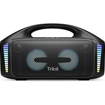 Image for Tribit Bluetooth Lautsprecher StormBox Blast,Tragbarer Party Lautsprecher 90W Lauter Stereo Sound mit XBass LED-Lichtshow Bluetooth 5.3,Wasserdichter IPX7,TWS,30 Stunden Spielzeit für Draußen