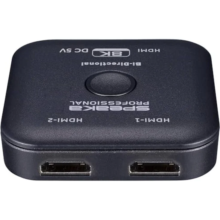 SpeaKa Professional SP-11990132 2 Port HDMI-Switch UHD 8K @ 60 Hz, bidirektional, 7680 x 4320 Pixel, stromversorgungsfrei über HDMI – Bild 4