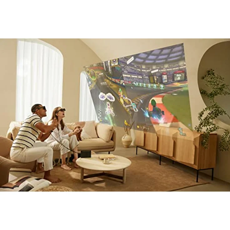 TCL NXTWEAR S Augmented Reality Brille, Videobrille, Smart Glass, 16:9 Micro-OLED Display, FOV 45°, 60Hz, Verbindung über USB-C, Grau – Bild 4