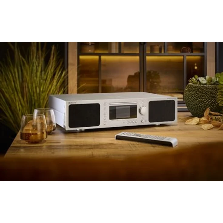 Block BB-200, Blu-ray Internet Receiver mit 70 Watt, silber, integriertem Lautsprechersystem und Bluetooth-Funktion – Bild 2