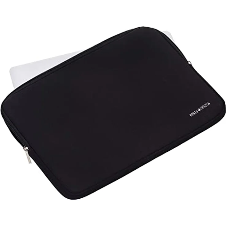 König Design Laptoptasche 16 Zoll Stoßfeste Notebookhülle Schwarz, ultraleicht und zeitlos – Bild 3