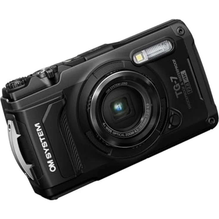 Olympus Tough TG-6 wasserdichte Kamera, Basis, schwarz – Bild 5