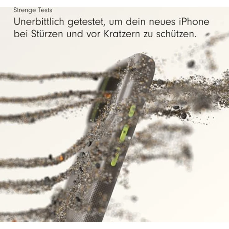 Beats Rugged Case für iPhone 17, Alpengrau, MagSafe kompatibel mit stoßabsorbierendem Schutz und Kamerasteuerung – Bild 4
