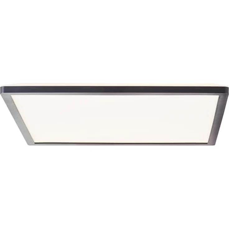 Brelight LED Panel mit Memory Funktion und Timer - CCT Lichtfarbe von 3000K bis 6500K einstellbar über Fernbedienung - 42 cm Länge x 42 cm Breite - Schwarz/Weiß – Bild 1