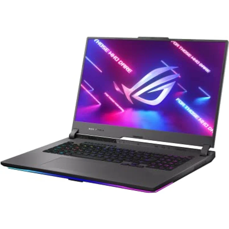 ASUS ROG Strix G17 Gaming Laptop | 17,3" WQHD 240Hz/3ms entspiegeltes IPS Display | AMD R9 7940HX | 16 GB RAM | 1 TB SSD | NVIDIA RTX 4060 | QWERTZ Tastatur | Eclipse Gray – Bild 2
