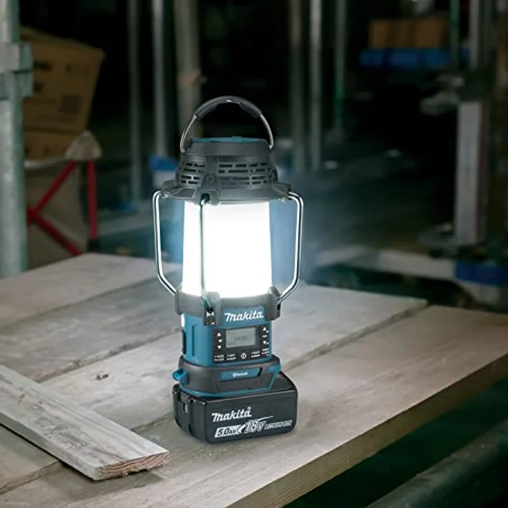 Makita DMR056 Akku-Radio mit Laterne 18V (ohne Akku, ohne Ladegerät) – Bild 2