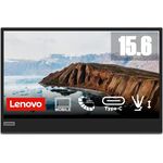 Lenovo L15 | 15,6" Full HD Monitor | 1920x1080 | 60Hz | 250 nits | 6ms Reaktionszeit | DisplayPort | schwarz