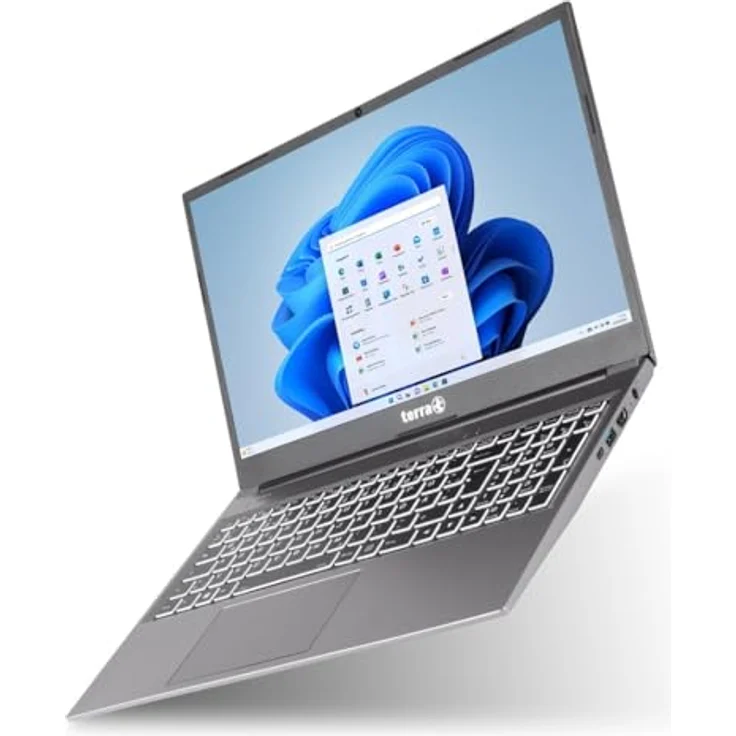 Terra MOBILE 1517R, 15.6 Zoll Notebook mit Intel Core i3-1315U, 8 GB RAM, 500 GB SSD, Grau – Bild 1