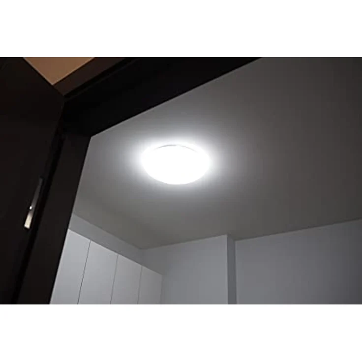 EMOS LED-Deckenleuchte TORI, wasserdichte 15 W Badlampe, 1500 lm runde Flurlampe für Außen und Innen, neutralweiß 4000K, Ø22cm – Bild 3