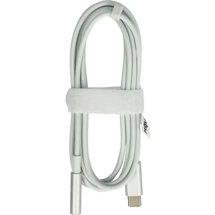 vhbw Adapterkabel USB Typ C auf MagSafe 1, 175 cm mit LED-Anzeige und magnetischem Stecker, weiß – Bild 2