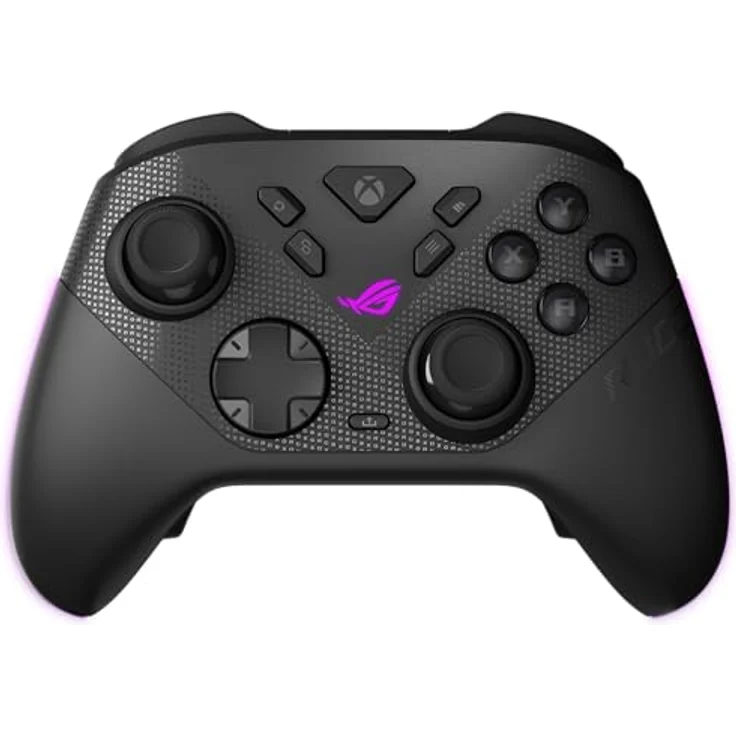 ASUS ROG Raikiri II Xbox, Wireless Gaming Controller mit 1000Hz Polling-Rate, Anti-Drift-Joysticks, Tri-Mode-Konnektivität, Schwarz – Bild 2