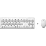HP 230 Wireless Combo, kabellose Tastatur und Maus, Weiß