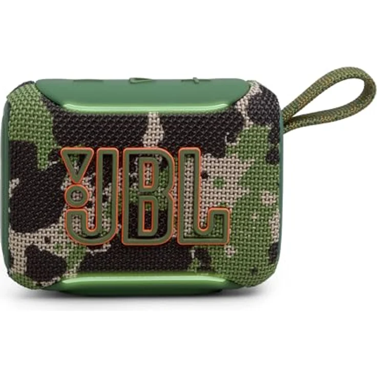 JBL GO 5, Ultra‑tragbarer Bluetooth‑Lautsprecher mit JBL Pro Sound, kräftigem Bass, wasserdicht, 10 Stunden Wiedergabezeit, Camouflage – Bild 2