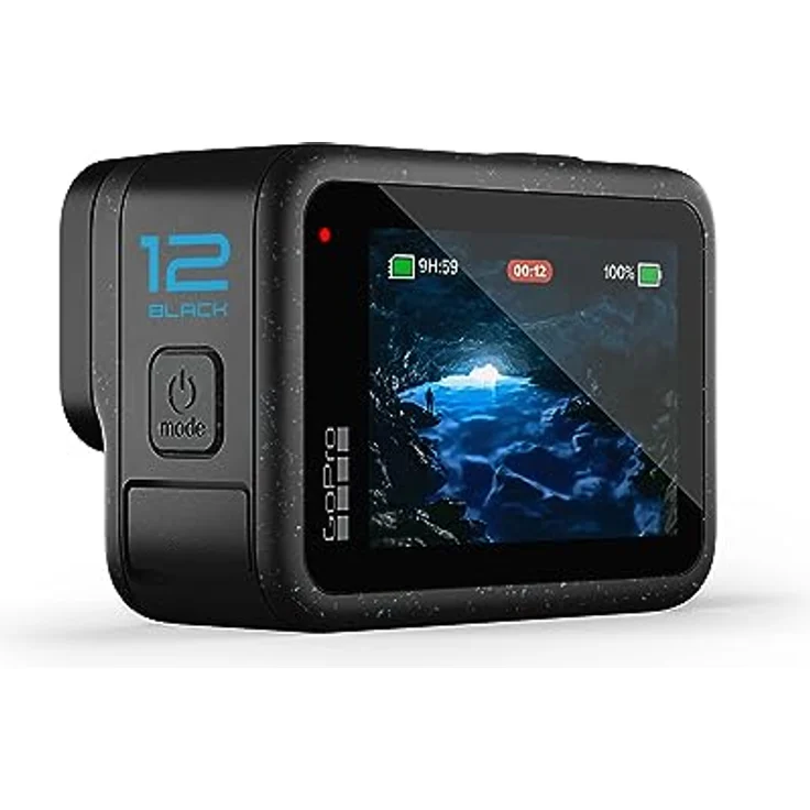 GoPro HERO12 Black – wasserdichte Action-Kamera mit 5,3K60 Ultra HD-Video, 27 MP Fotos, HDR, 1/1,9-Zoll-Bildsensor, Live-Streaming, Webcam, Stabilisierung – Bild 4