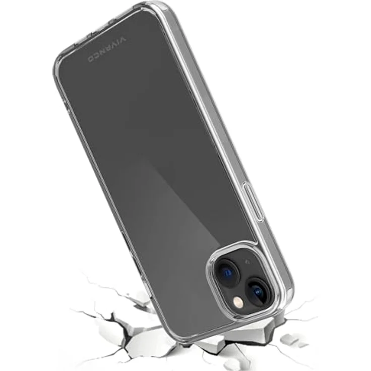 Vivanco Safe and Steady Backcover Apple iPhone 14 Plus Transparent - Stoßfestes und sicheres Schutzcover – Bild 2