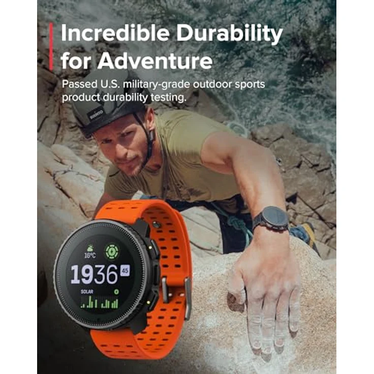 Suunto Vertical Smartwatch (1,4 Zoll) - Beste Akkulaufzeit und Genauigkeit, ideal für Abenteurer – Bild 5